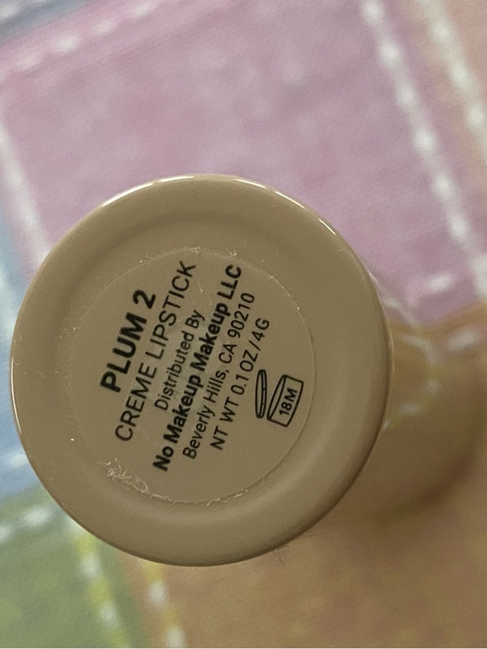 💄 NEW | ONLY SWATCHED | NMM | PLUM LIPSTICK - Picture 5 of 5